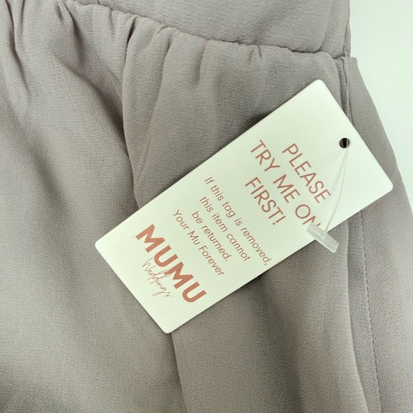 Show Me Your MuMu June Maxi Dress Dove Gray Light - Picture 8 of 11